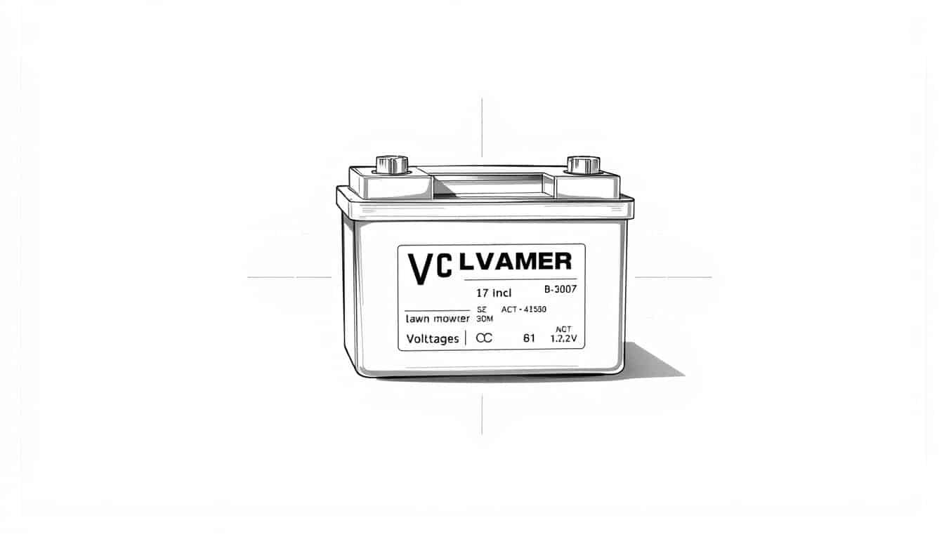 My Lawn Mower’s Battery Needs: What Voltage Battery for Lawn Mower