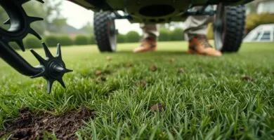 can i mow after aeration