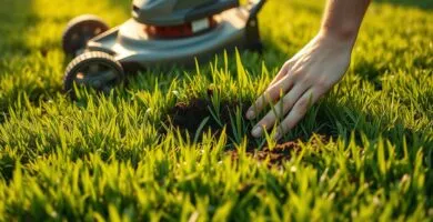 how long to wait to mow after overseeding fescue