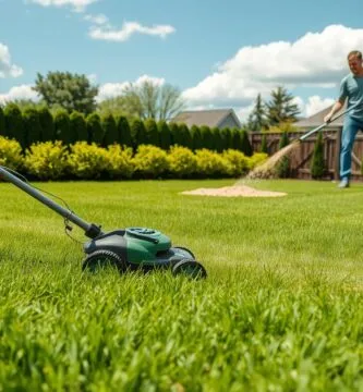 can you mow lawn after fertilizing