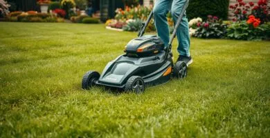 can you mow the day after it rains