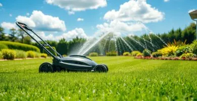 should you water after mowing