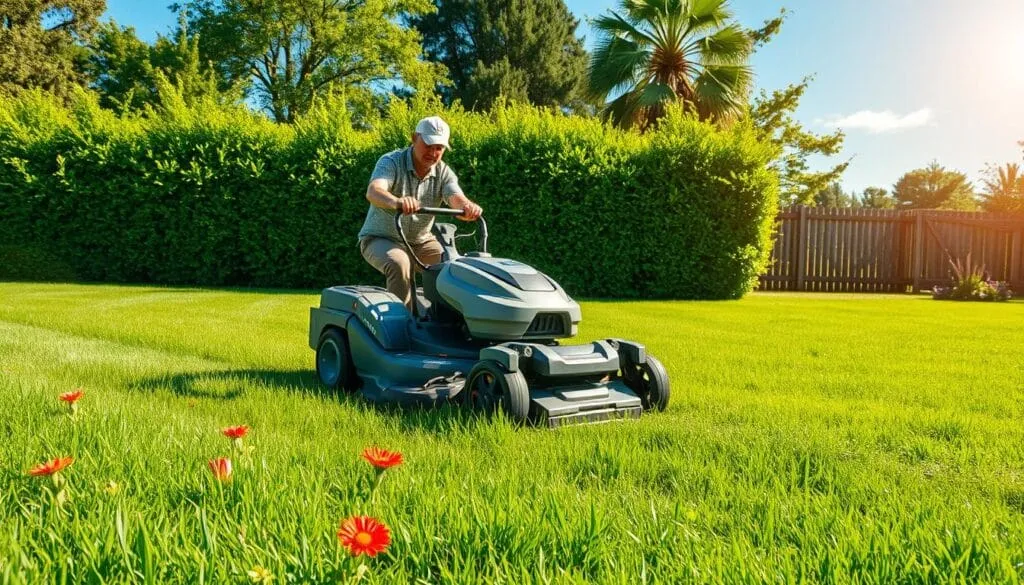 how long to mow a lawn