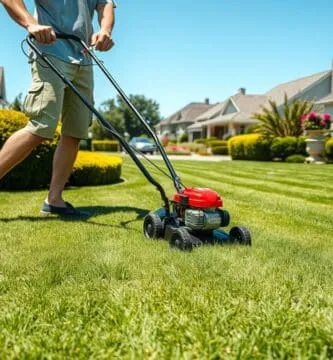 how many calories does mowing a lawn burn