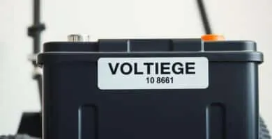 how many volts are in a lawn mower battery