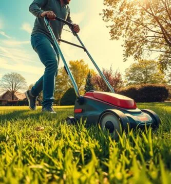 is mowing the lawn good exercise