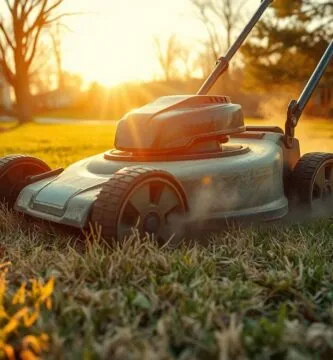 can lawn mower remove dead grass in michigan