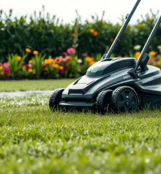 can you cut wet grass with electric lawn mower