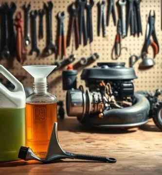 can you use old gas in a lawn mower