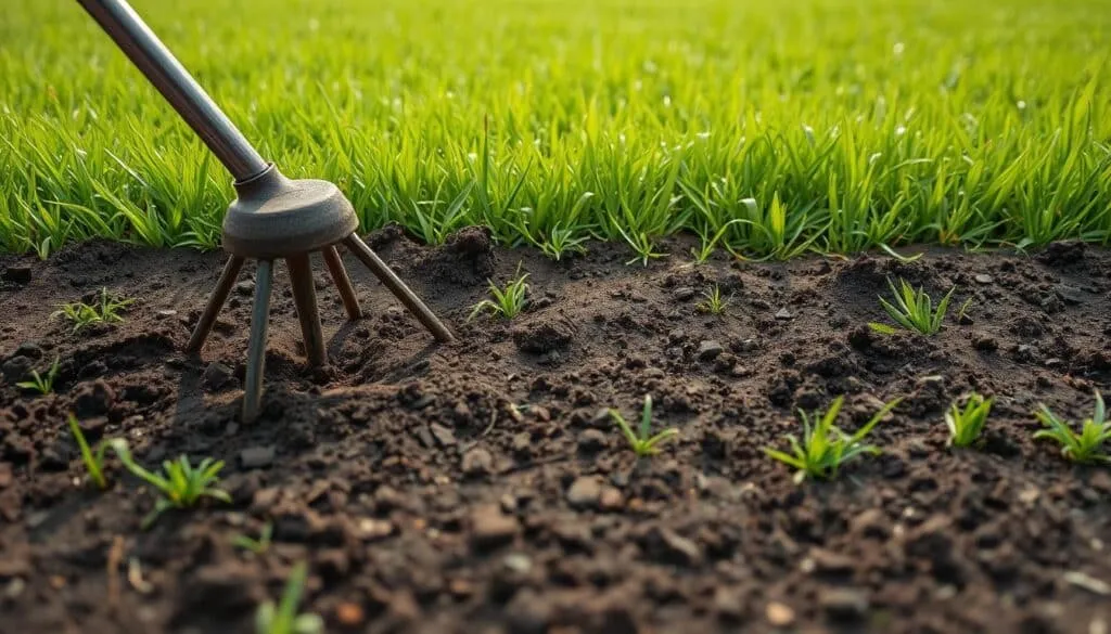 how soon can you mow after aeration