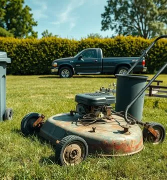 where can i get rid of old lawn mower