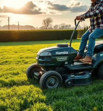 can you mow dewy grass