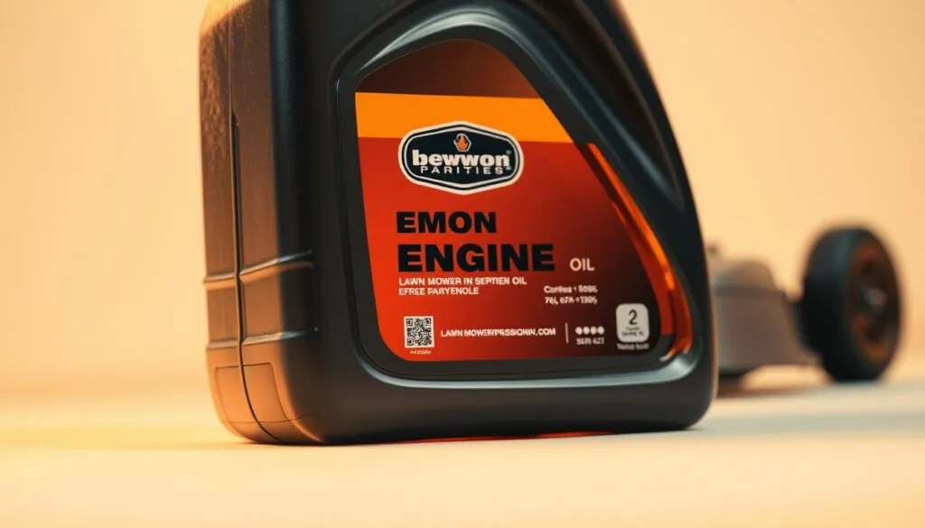 can you use two cycle oil in a lawn mower