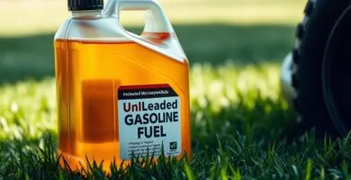 what gas goes in a lawn mower