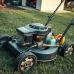 what kind of oil for lawn mower