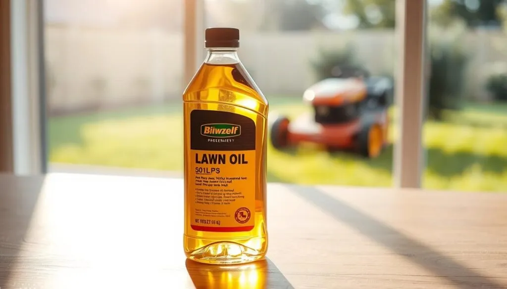 what oil use in lawn mower