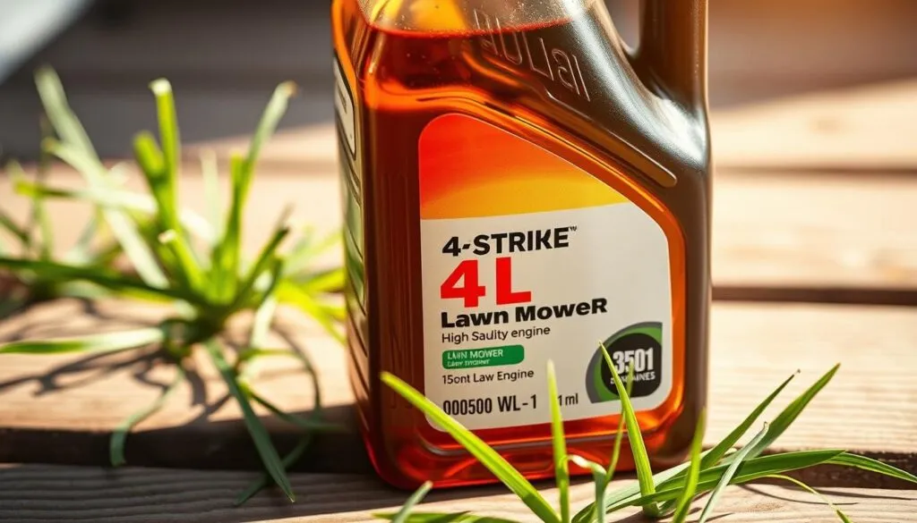 what type of oil goes in a lawn mower