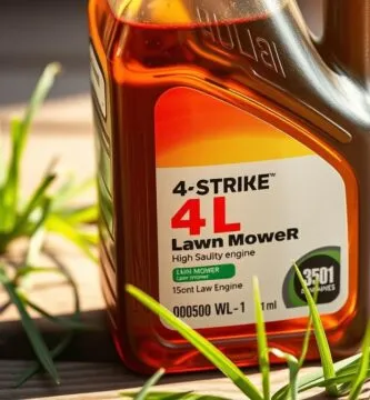what type of oil goes in a lawn mower