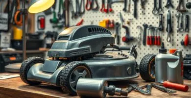 what type oil in lawn mower