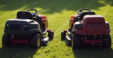 which riding lawn mower makes less noise