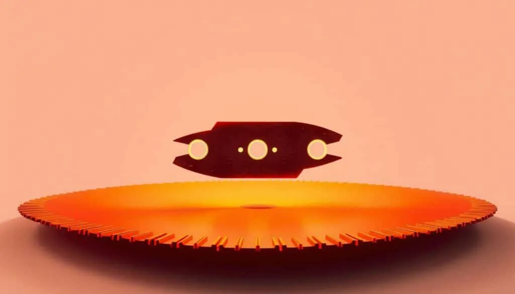 are mower blades reverse thread