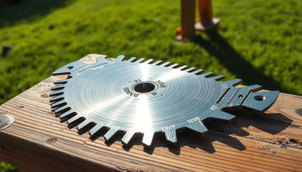 are mower blades reverse threaded