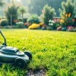 can i mow after rain