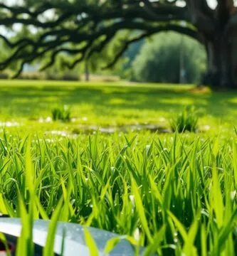 can you mow grass after rain