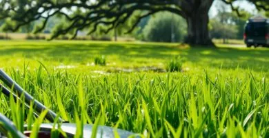 can you mow grass after rain