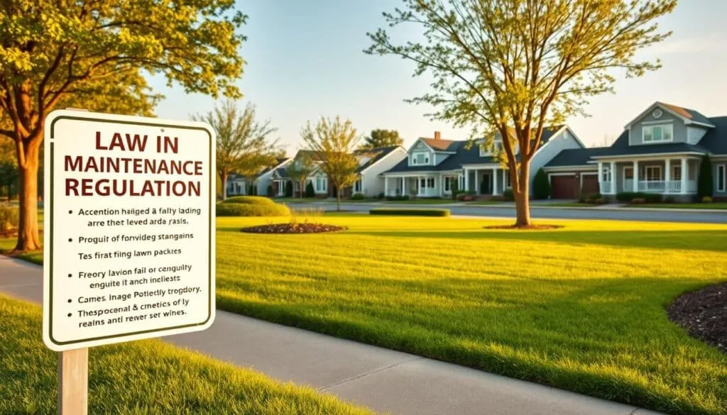 can you report someone for not mowing their lawn