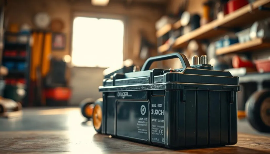 how long does lawn mower battery last