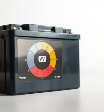 how many volts is a lawn mower battery