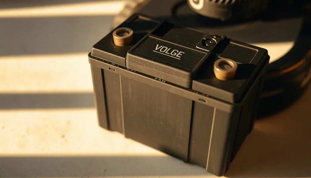 how many volts is lawn mower battery