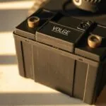 how many volts is lawn mower battery