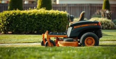 how wide is a ride on mower