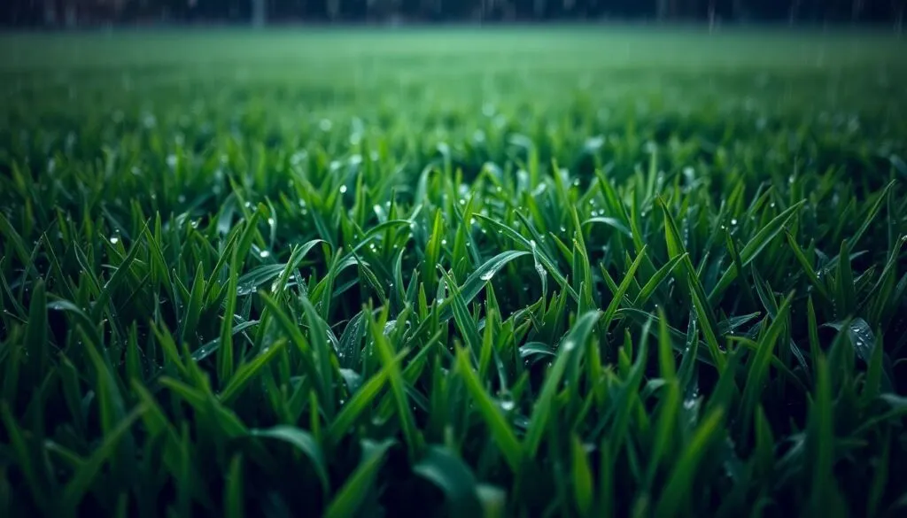 is it ok to mow after rain