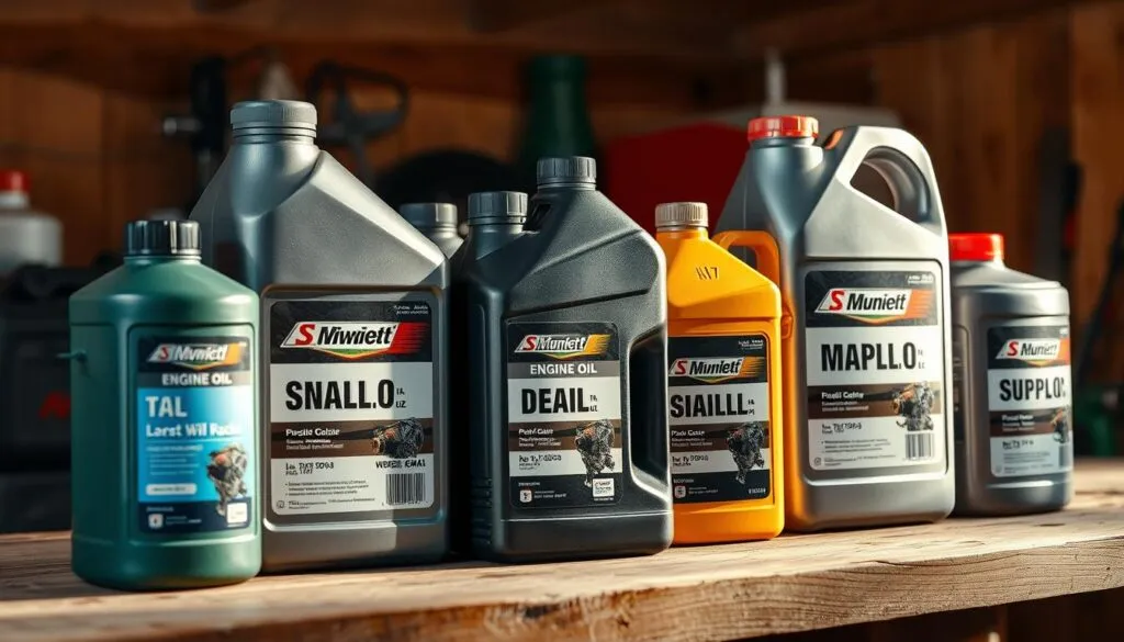 what oil to use in push mower