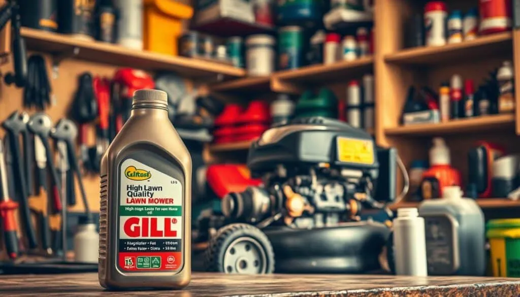 what type of oil does a lawn mower use