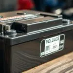 what voltage is a lawn mower battery
