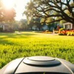 when can i mow new grass