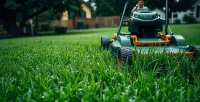 can wet grass be mowed