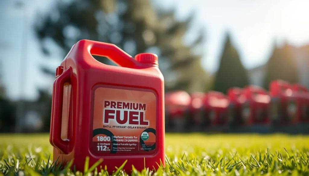 can you put premium gas in a lawn mower