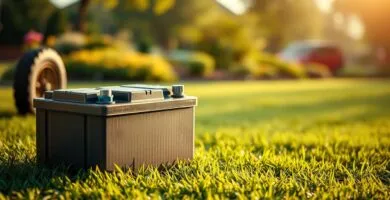 how long does a mower battery last