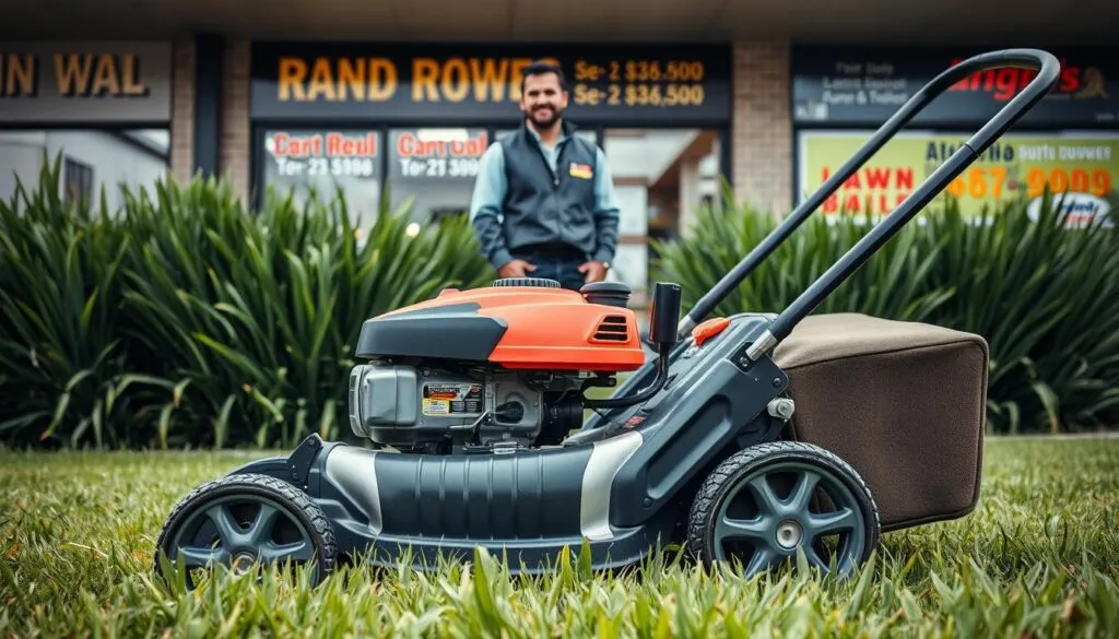 how much does it cost to rent a lawn mower