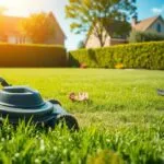 should i mow before i weed and feed