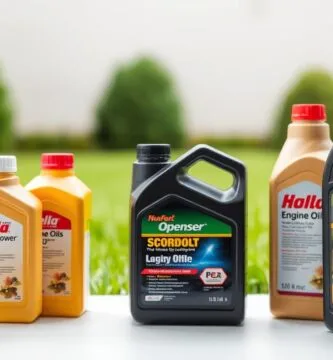 what kind of oil does a lawn mower take
