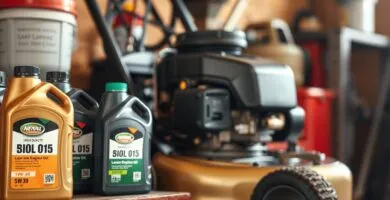 what oil does a lawn mower use