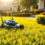 when can i mow my new grass