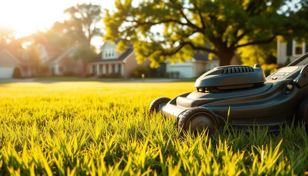 when can new grass be mowed