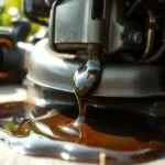 why is my lawn mower leaking oil